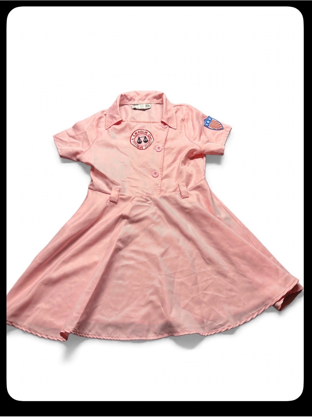 A League Of Their Own Costume Uniform Dress Adult XL- UsedRead Description